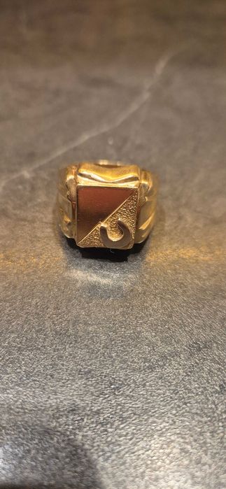 Piękny męski złoty sygnet 18K - 10,8 gram.