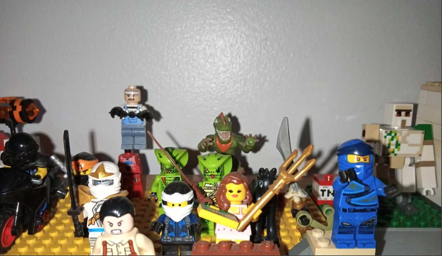 lego colecção com Ninjago,Minecraft,Jurassic,Star wars entre outros