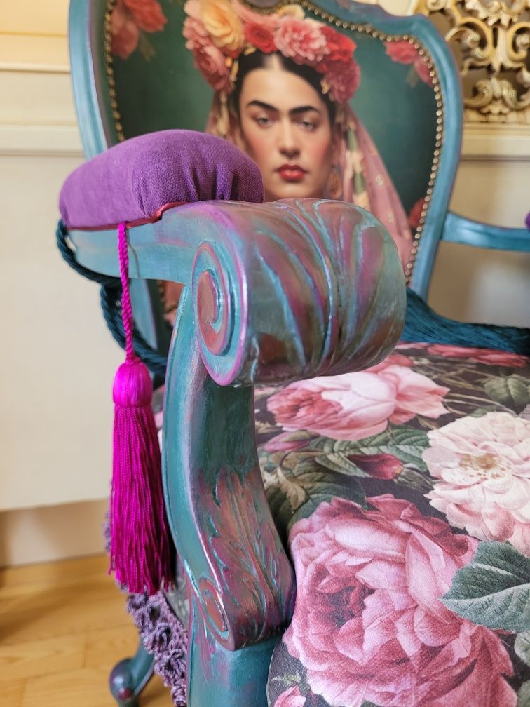 Luksusowy fotel Frida Kahlo