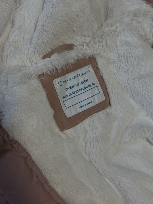 Дитяча зимова парка куртка для дівчинки