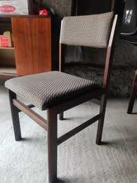 Krzesło tapicerowane PRL cena za 4 sztuki
