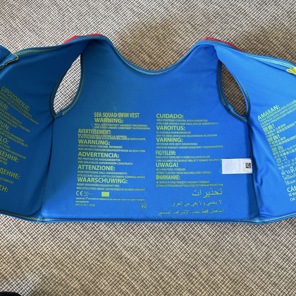 Colete de natação Speedo / Tamanho 4-6 anos