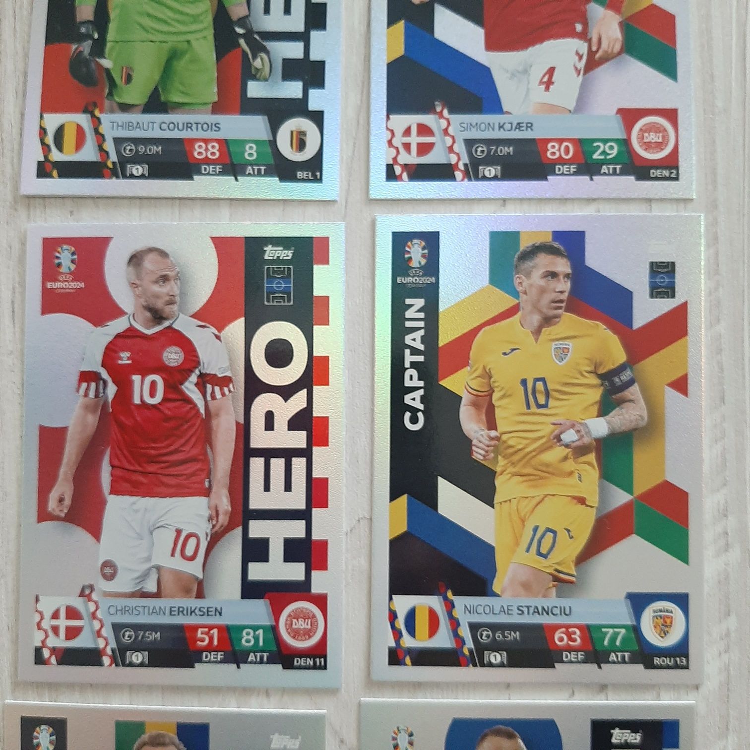 Karty piłkarskie topps match attax euro 2024