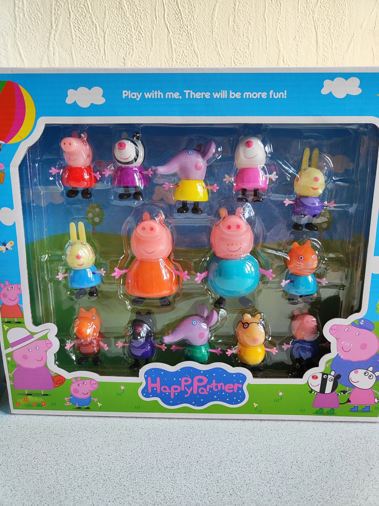 Набір ігрових фігурок Свинки Пеппи та її друзів, Peppa Pig