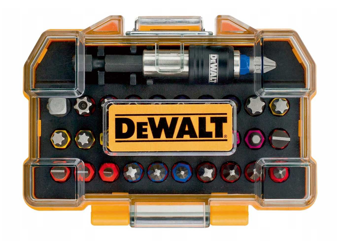 Okazja Zestaw Mocnych Bitów Torx Końcówek Wkrętarskich DeWalt 32-SZT