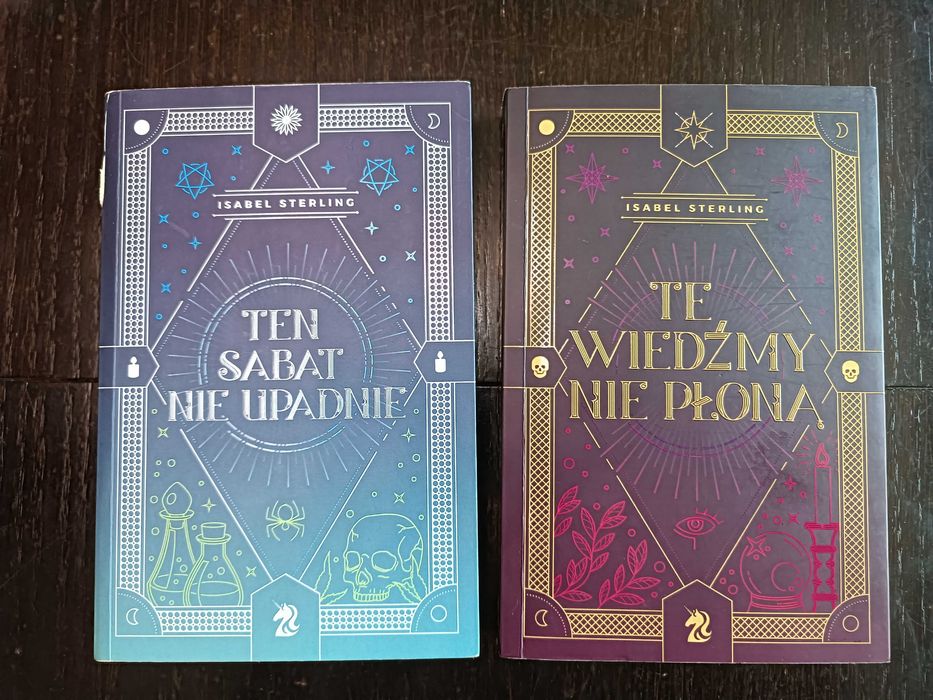 Izabel Sterling - Ten sabat nie upadnie i Te wiedźmy nie płoną 2 tomy
