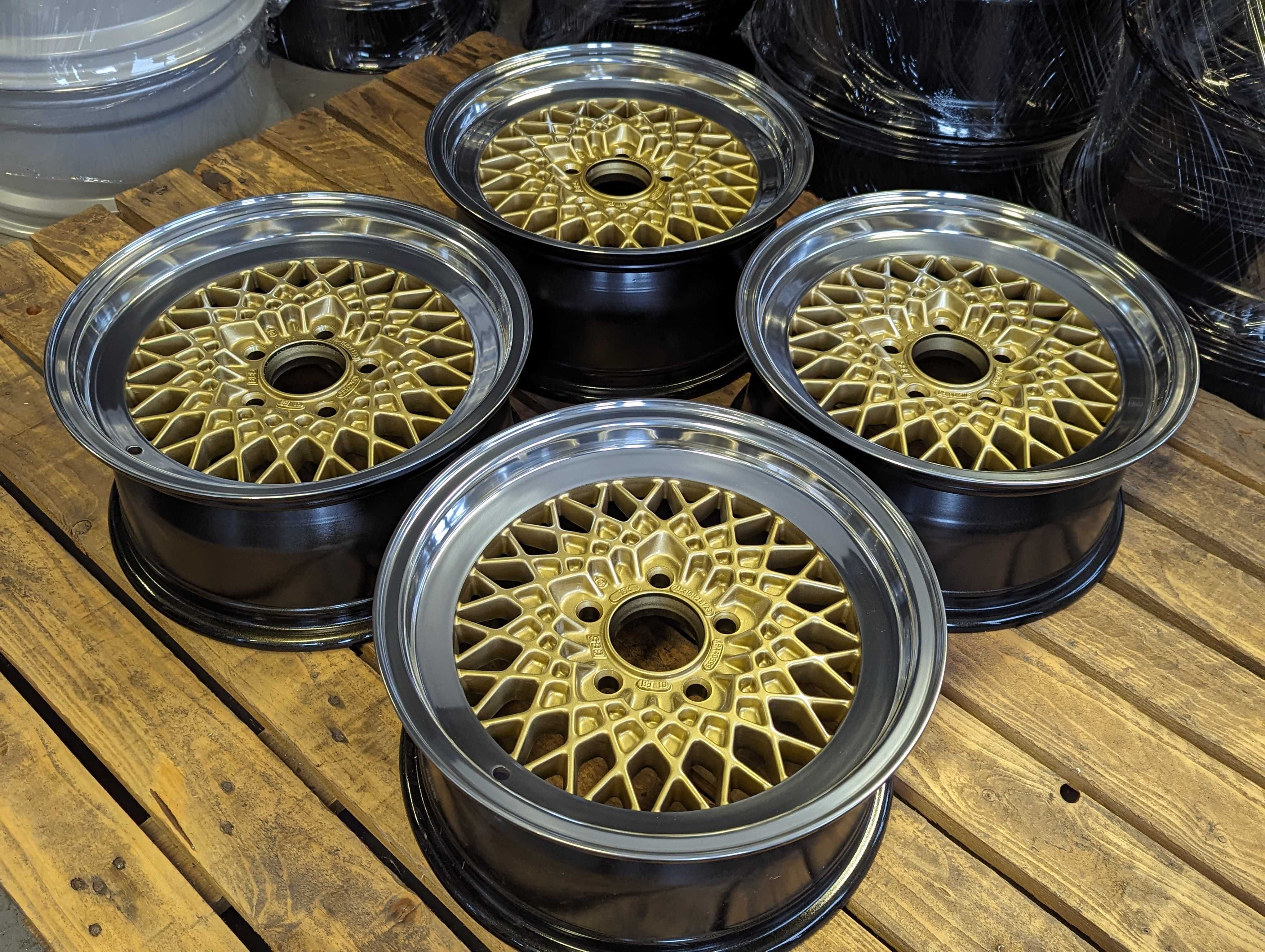 Oryginalne felgi BBS Mahle 15" 5x112 Mercedes ET23 W123 W126 W107 AMG