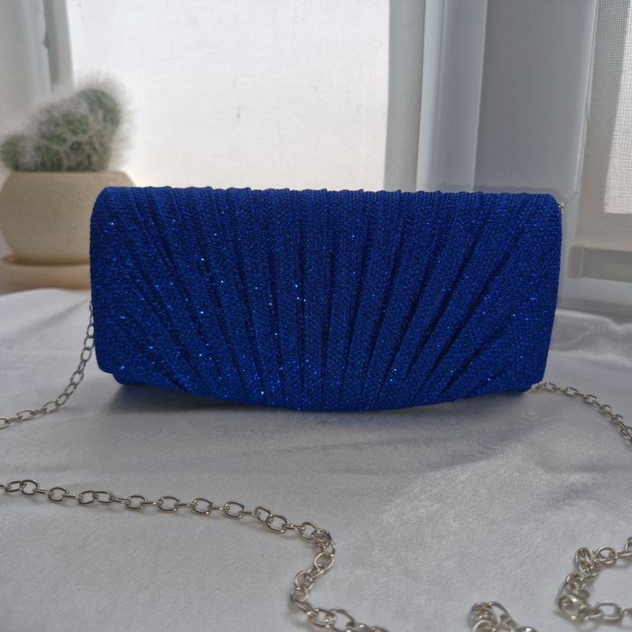 Міні блискуча сумочка-клатч