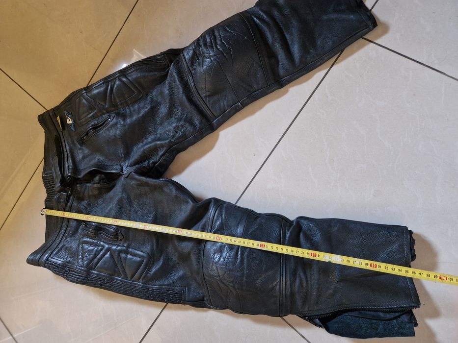 Мото шкіряні + текстильні штани Байкерські
