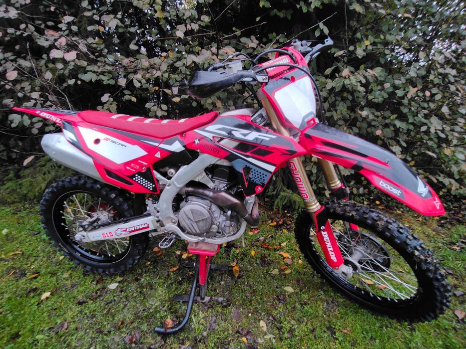 Honda crf 450 stan bdb 2021r kontrola trakcji.(sxf,yzf,kxf)