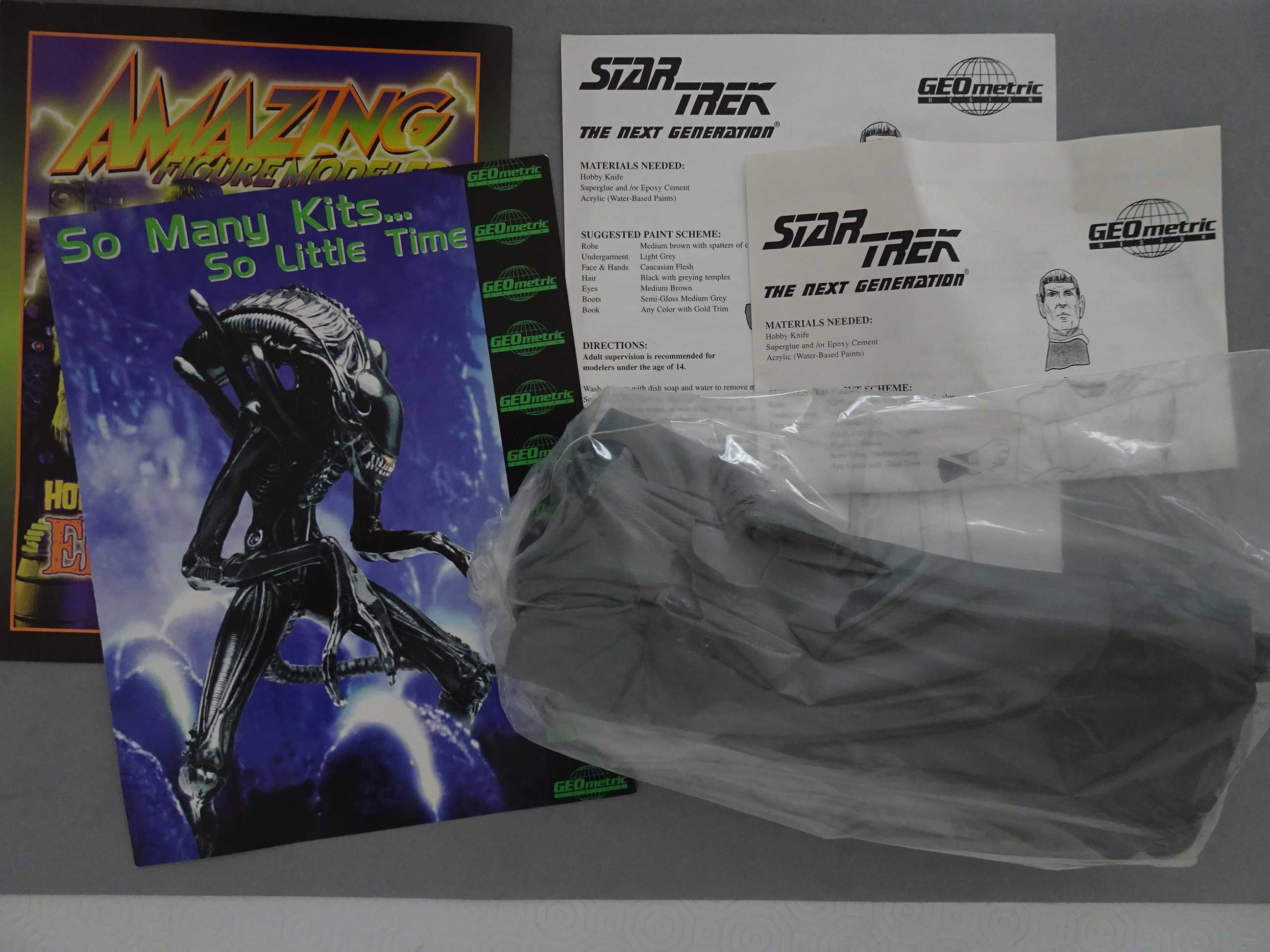 Star Trek The Next Generation Ambassador Spock Model Kit Geometric