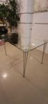 Mesa vidro e 4 cadeiras