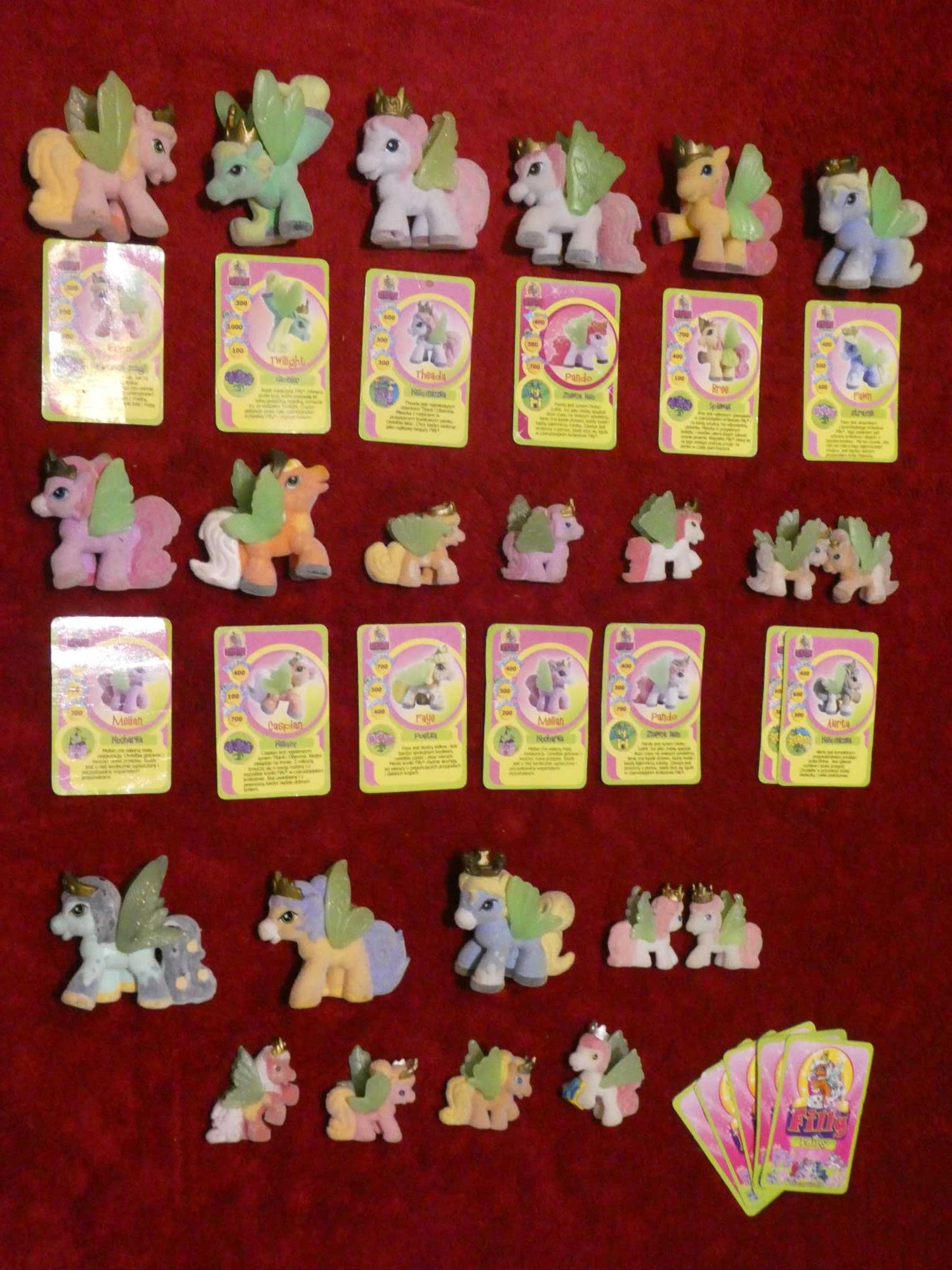 Kucyki Filly Unicorn Elves Princess Fairy Stars Mermaid