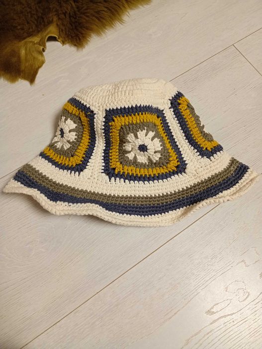 Шляпа панама вязаная Zara новая