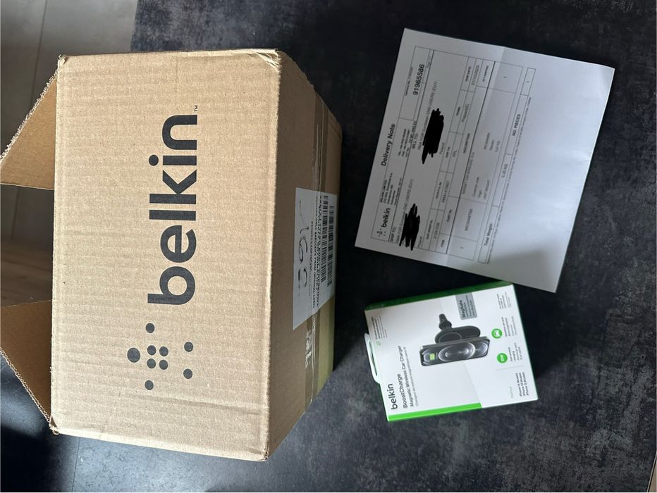 Belkin Boost Charge MagSafe uchwyt samochodowy indukcyjny z ładowarką