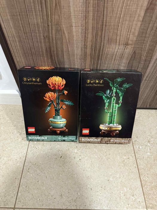Zestaw LEGO Botanicals 10368 + 10344