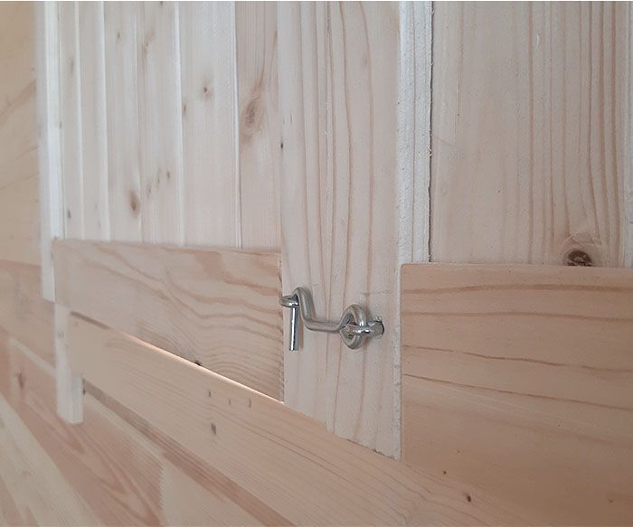 Domek drewniany ogrodowy Altana Jeremi 400x400cm deska 35mm z podłoga