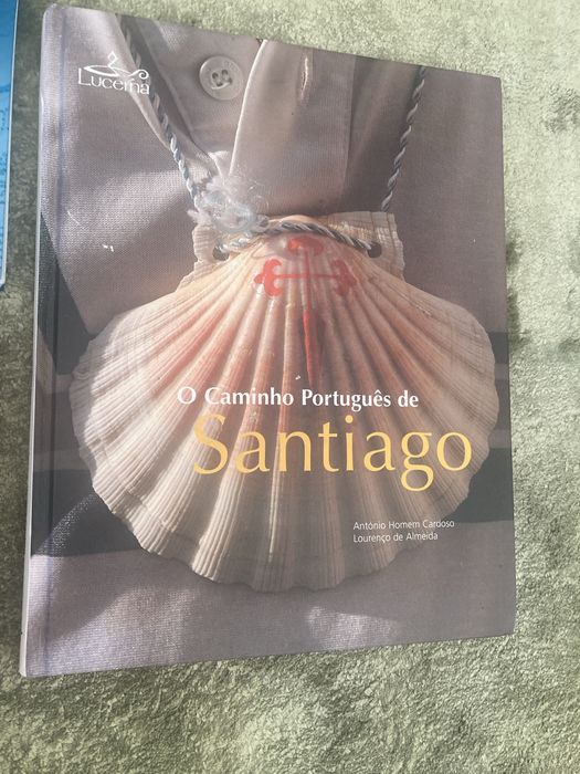 Vários livros sobre Caminho de Santiago