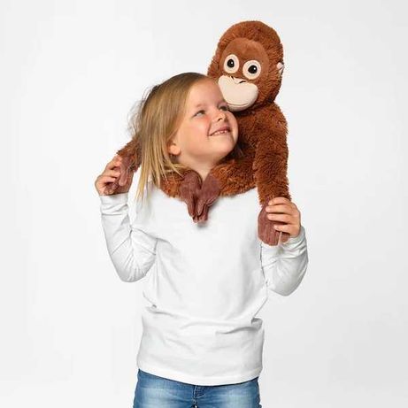 Игрушка обезьяна IKEA орангутанг 66 см детская большая обезьянка