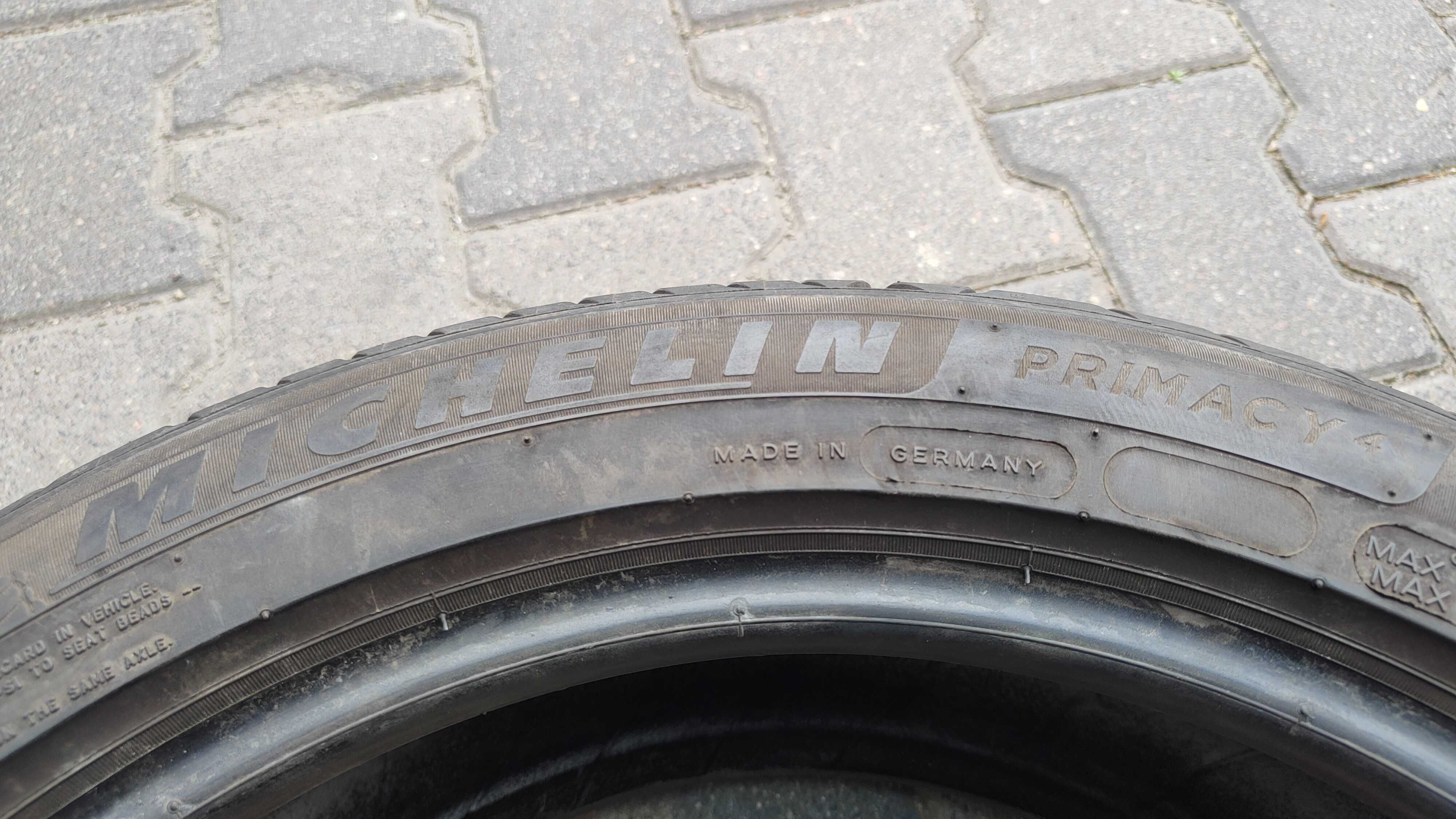 2x 225/45R17 Michelin Primacy 4 Lato Używane FV Siedlce