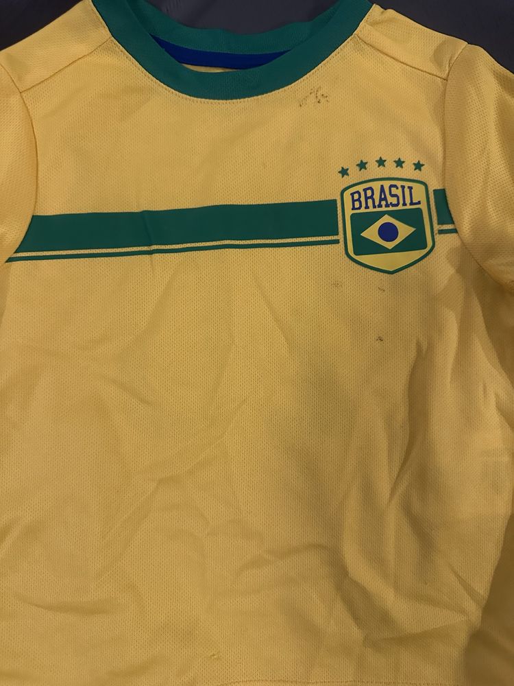 2 koszulki sportowe Brazil/Brazylia H&M 92/98