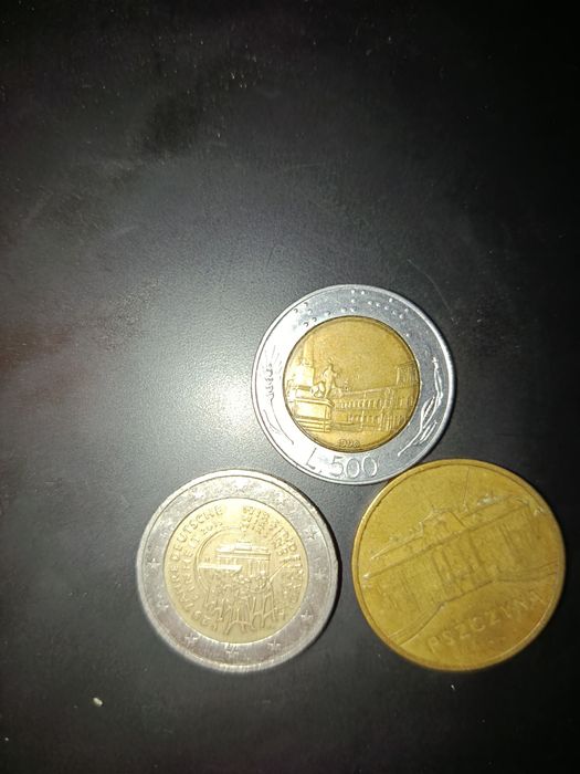 Moeda da Polónia, Portugal e República Italiana