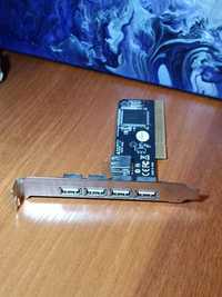 pci usb контролер - 5 usb