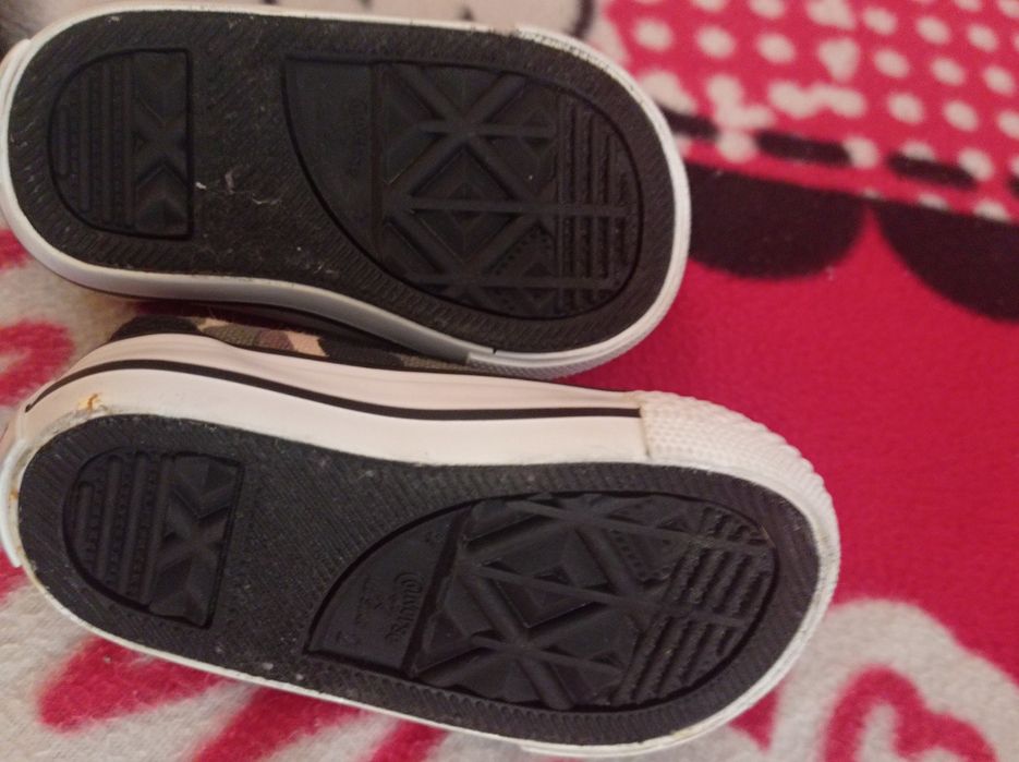 Buciki trampki dla dziecka roz 18 moro Khak All Star Converse i