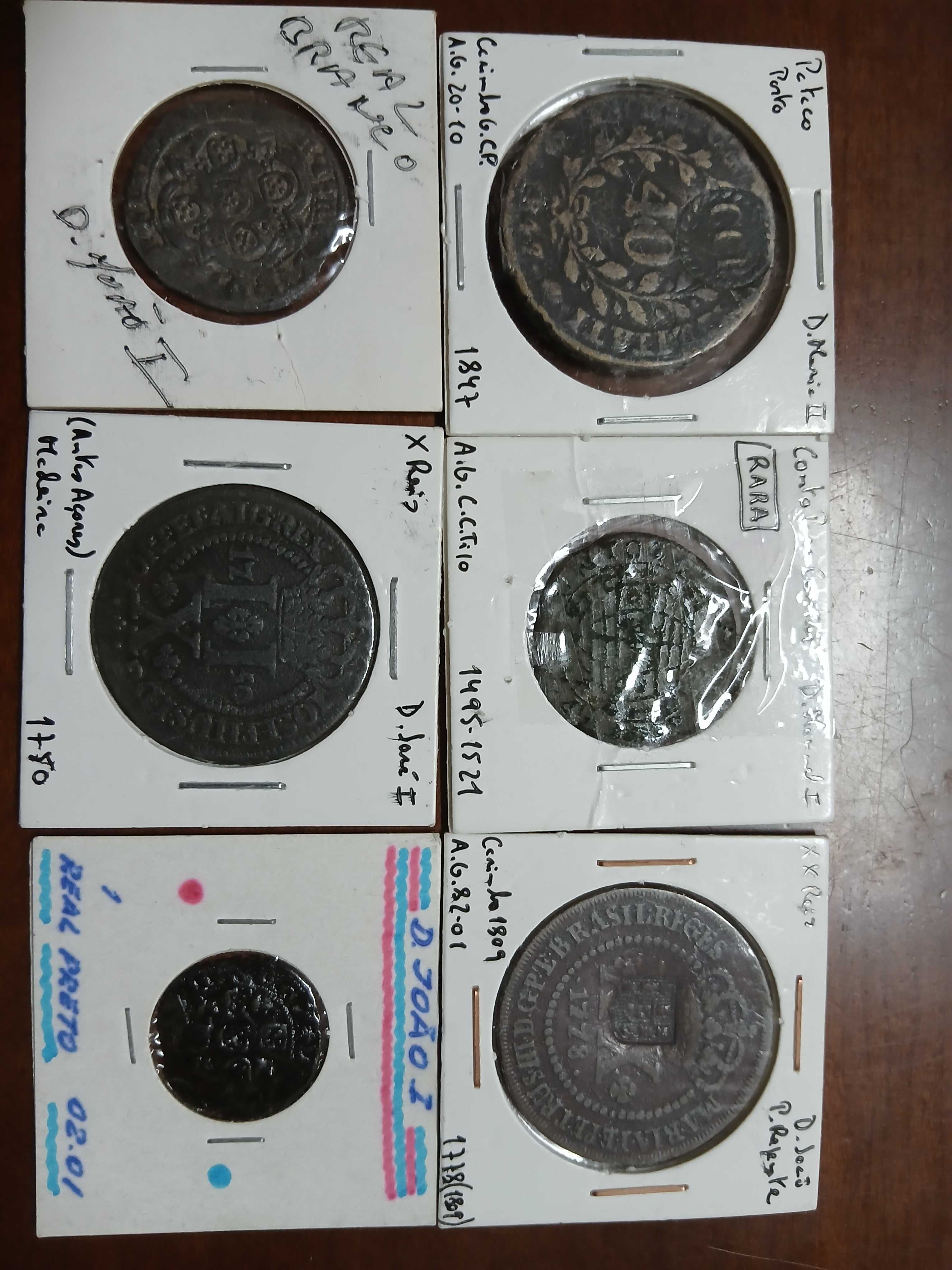 Lote de moedas da Monarquia
