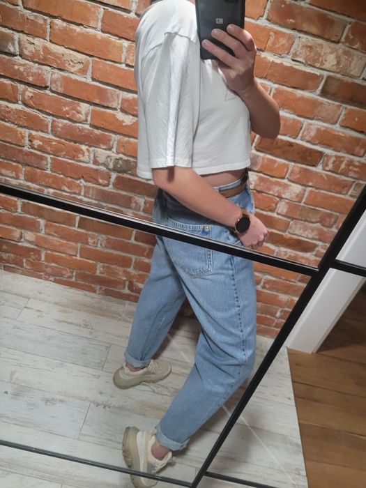 Biały t-shirt oversize crop top Ivy Park