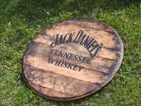 Dekiel od beczki dębowej po whisky/dekoracja