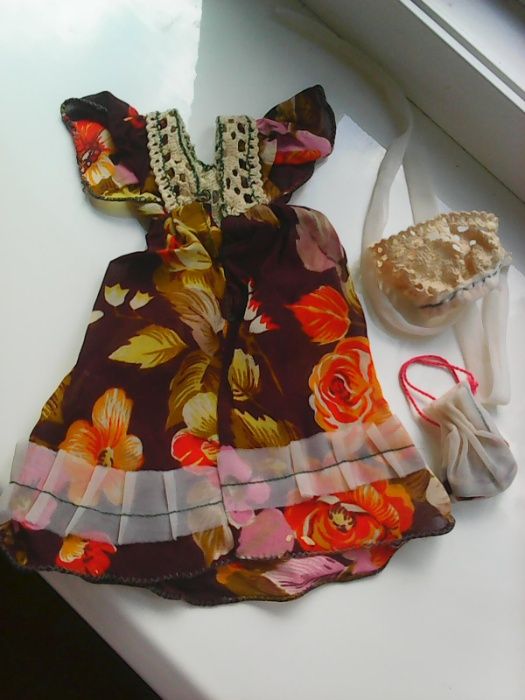 Платье куклы Барби 1998-9г