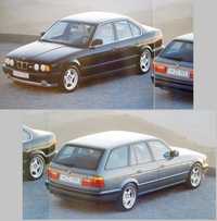 BMW M-Power 1992 M5 E34 Limousine & Touring / prospekt 20 str. BDB-