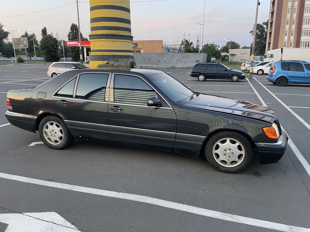 Mercedes w140 4.2 газ/бензин
