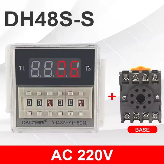 Реле времени DH48S-S 0.1S-99H