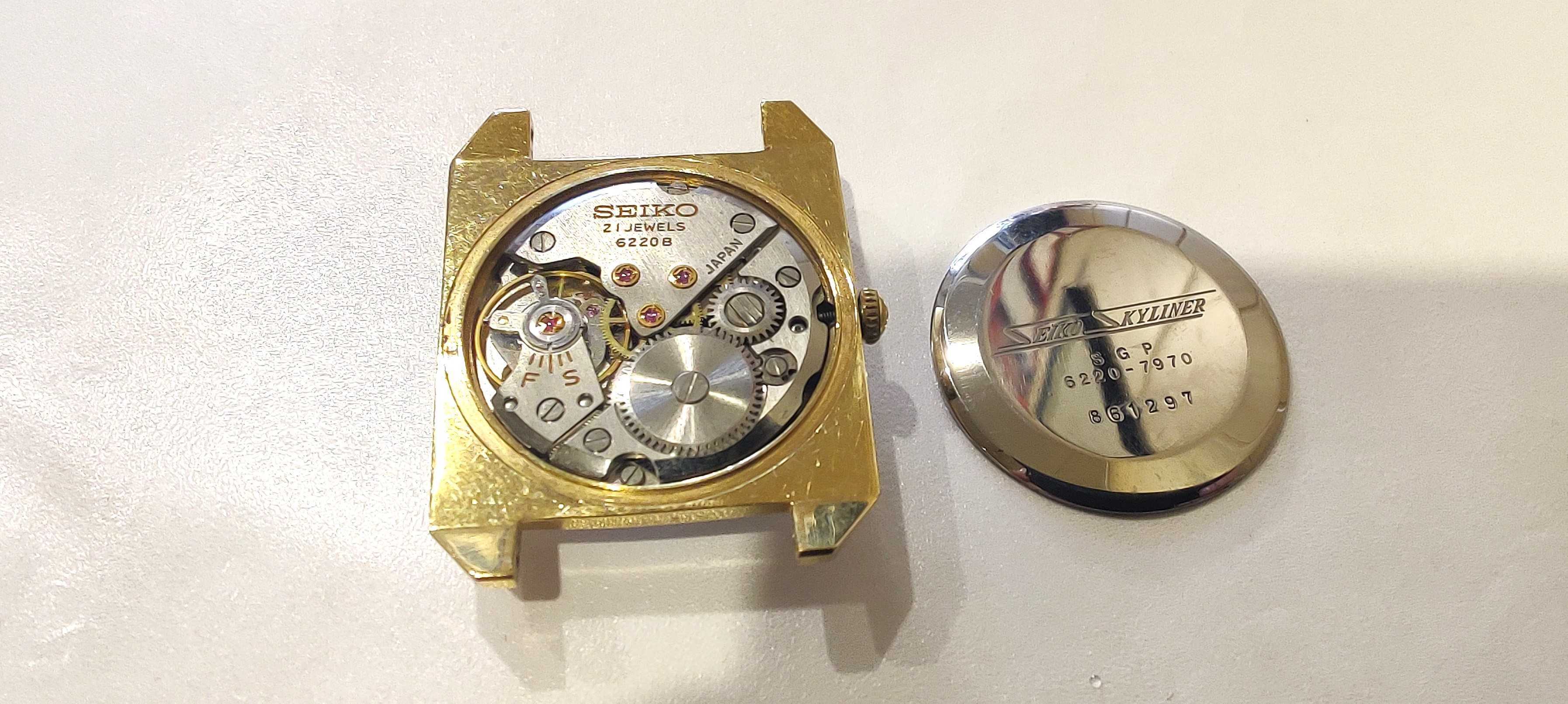 Stary zegarek Seiko Skyliner Slim  21 Jewels  Grand Seiko Unikat Iwc