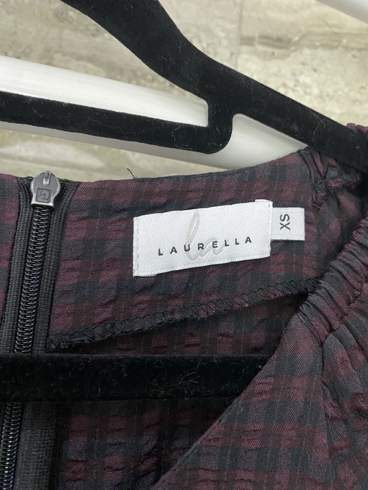 Sukienka w kratkę laurella xs
