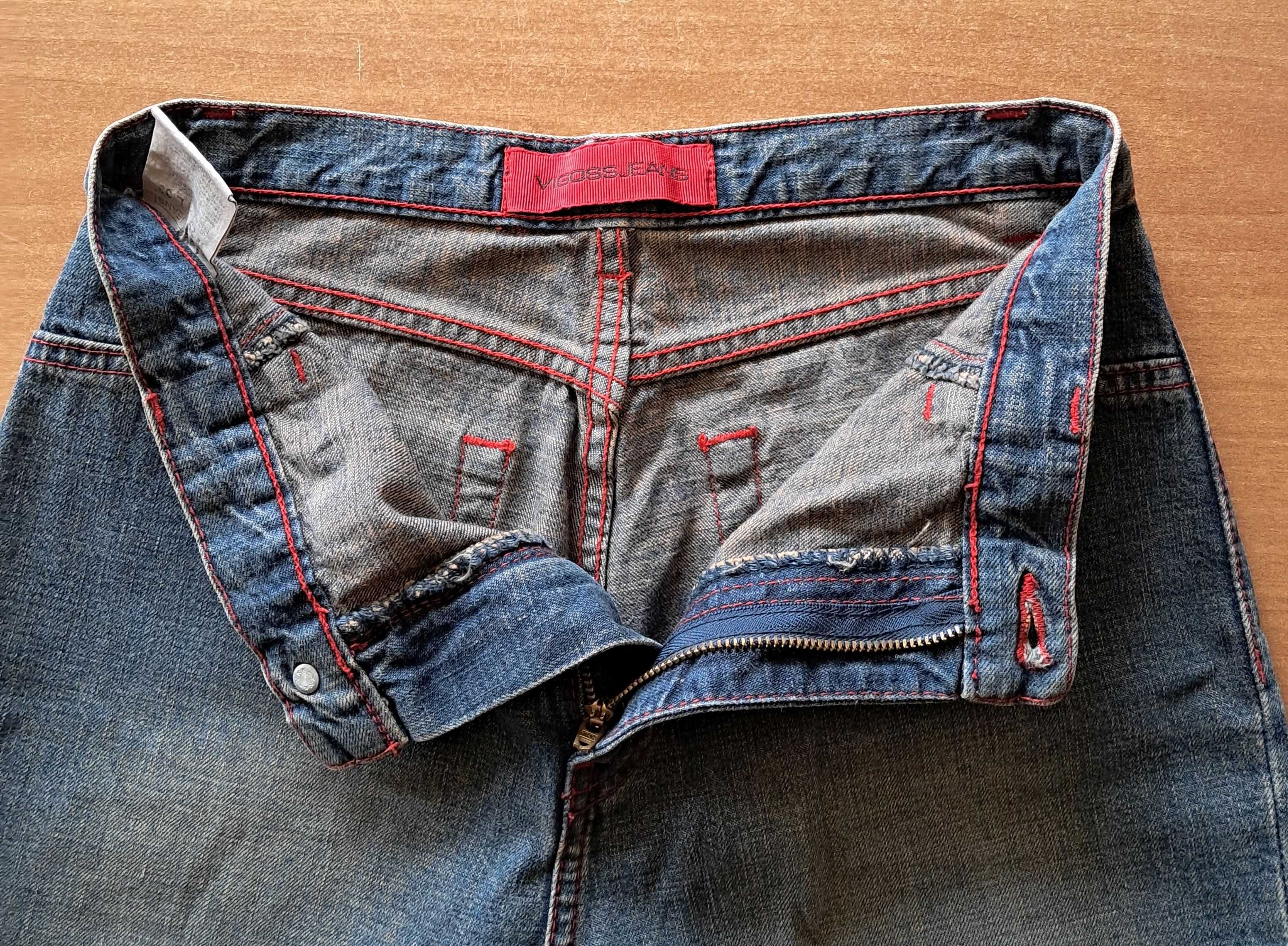 Расклешенные джинсы  Vigoss W29xL33 100%