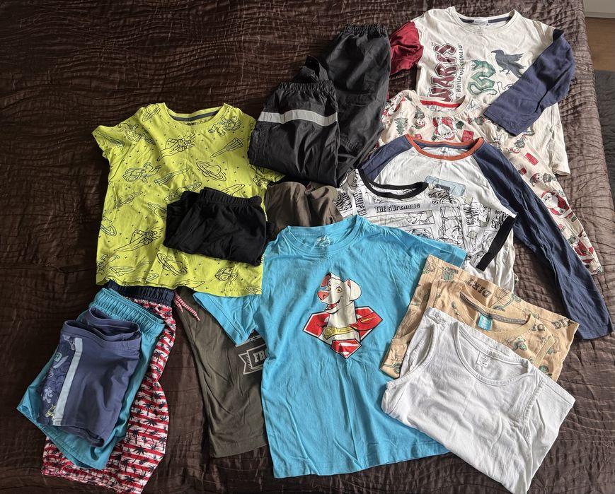 Ubrania dla chłopca, rozm. 122-128