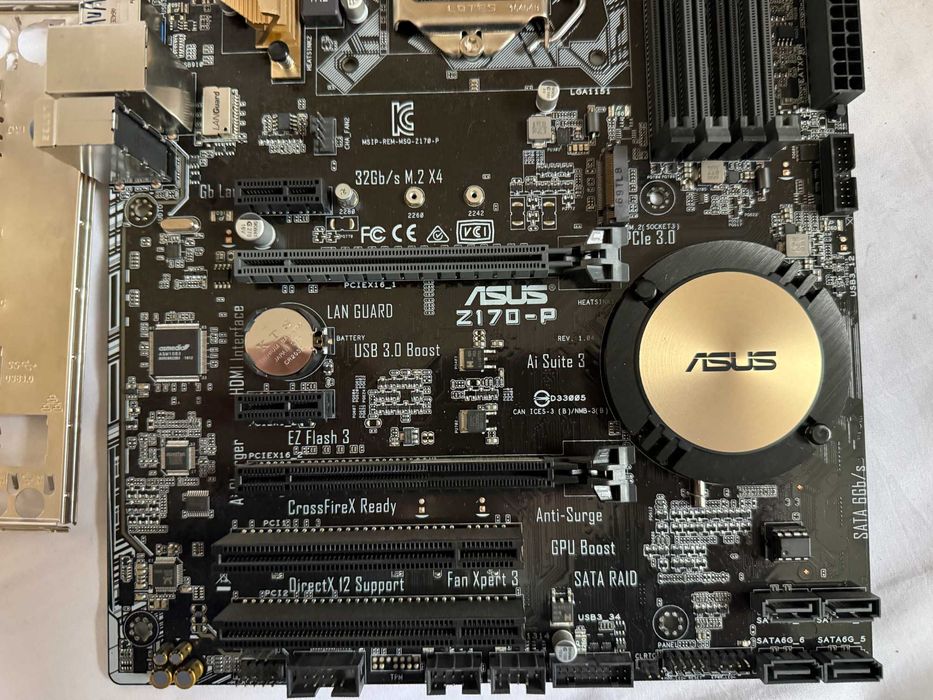 Płyta główna ATX ASUS Z170-P LGA 1151