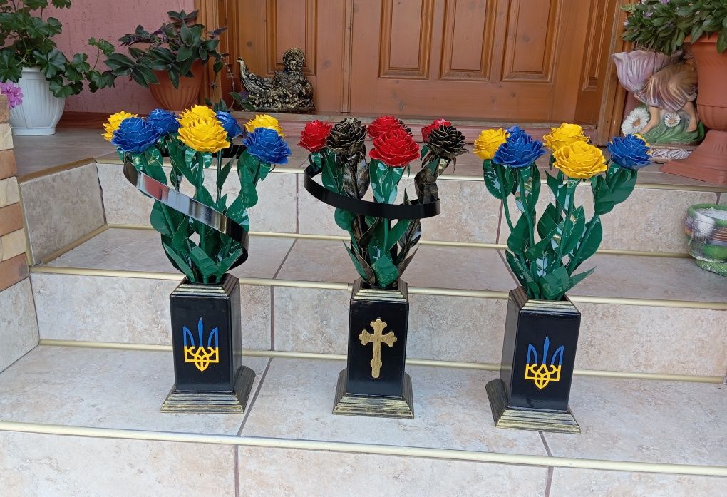 Ковані квіти,ковані троянди,ромашки