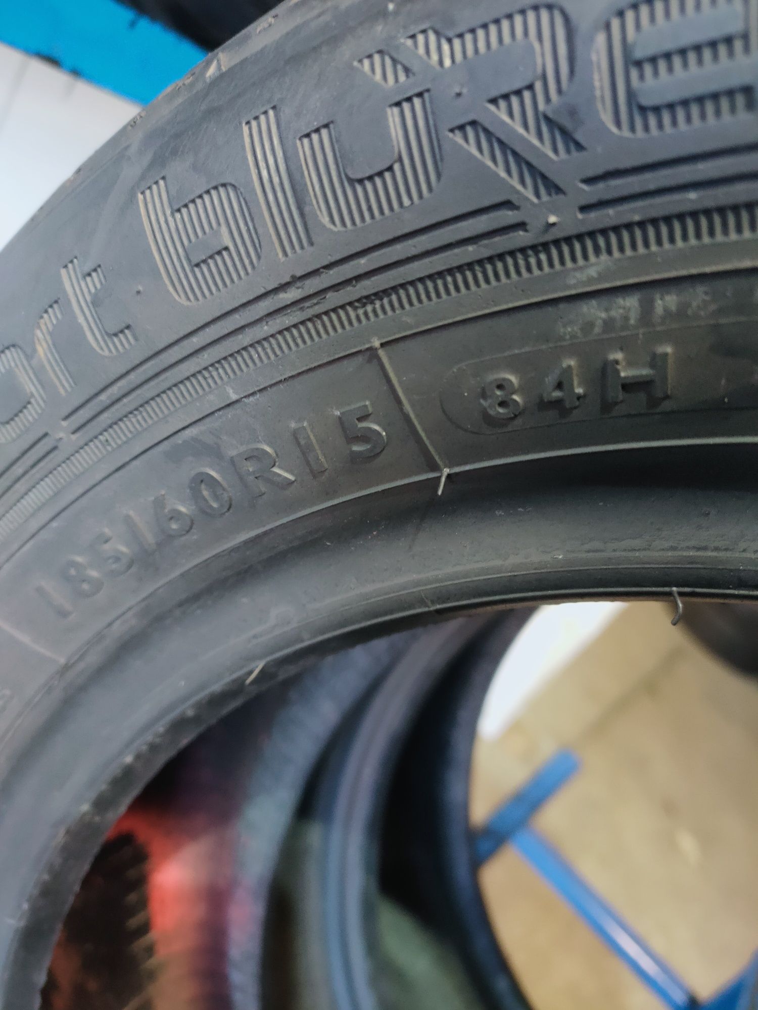 185/60R15 Dunlop SportBluResponse 2016r 7,2mm