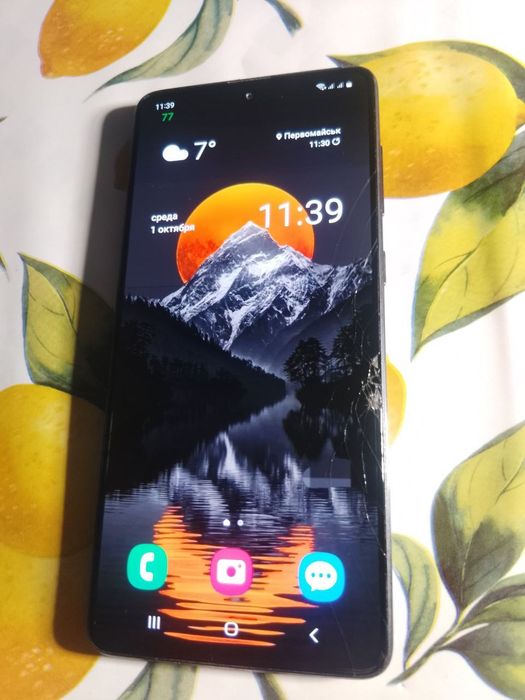 Модуль в рамке samsung a71