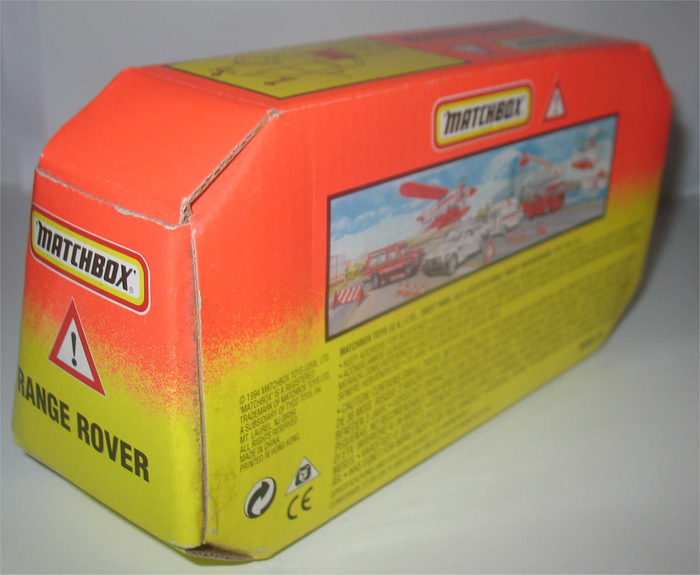 Matchbox - Range Rover - Policia Inglesa (1994)