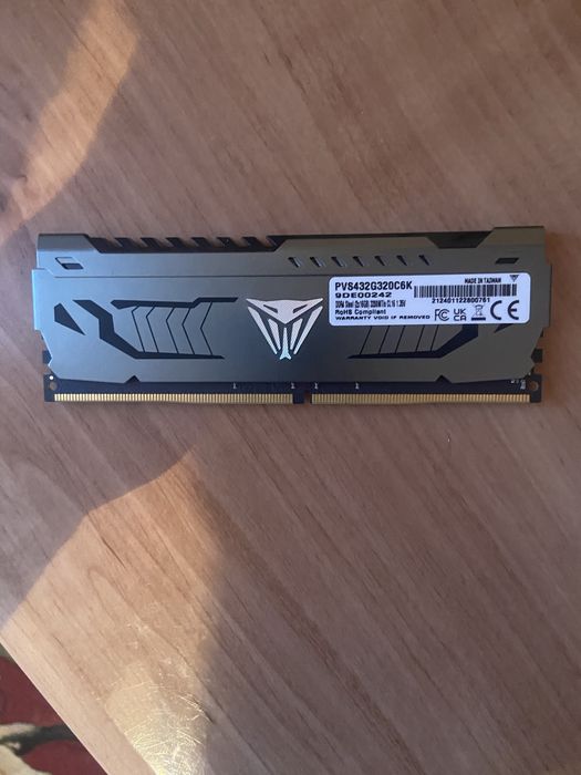 Оперативна пам'ять DDR4 Patriot Viper Steel 32GB 3200 MHz