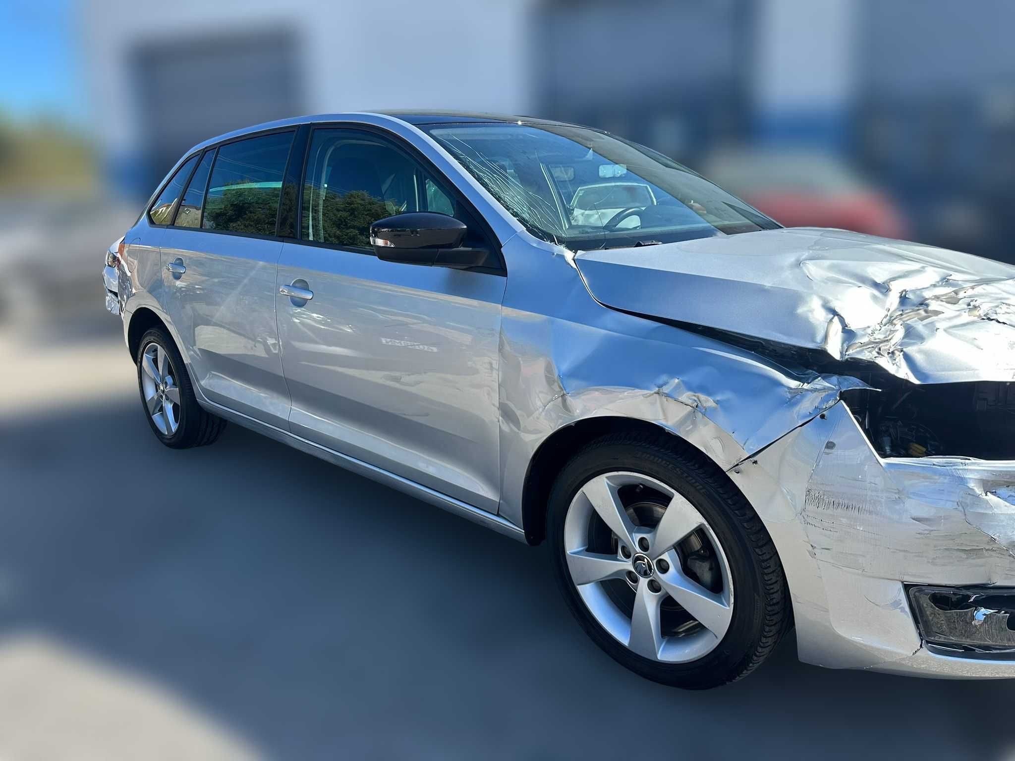 Skoda Rapid Break 1.4 TDI de 2017 Salvado
