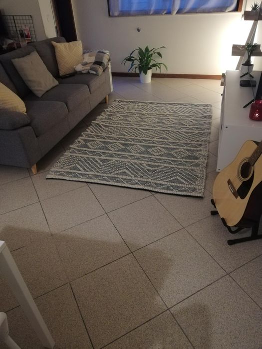 Sofa 3 lugares cinzento COMO NOVO JYSK