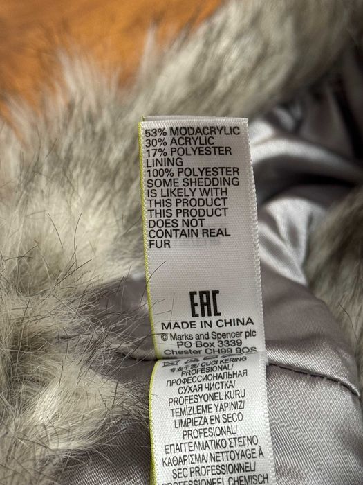 Opaska futrzana zimowa MS Marks Spencer rozmiar uniwersalny one size