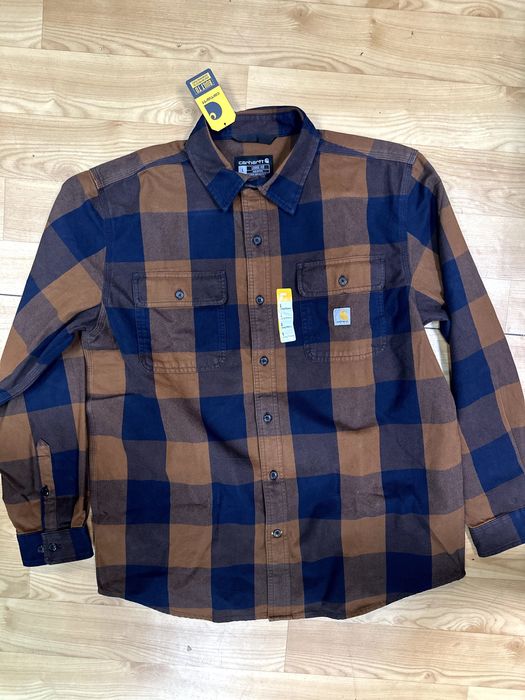 koszula flanelowa carhartt oryginalna klasyczna gruba