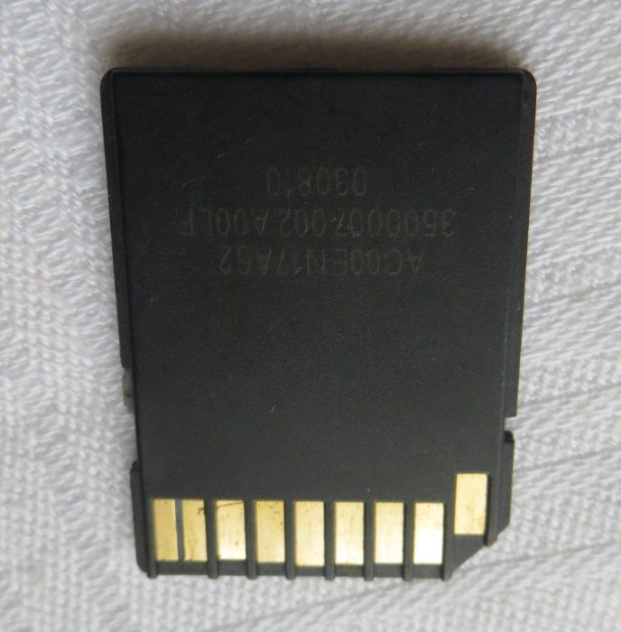 Adaptador Cartão Memória CPU computador Micro SD